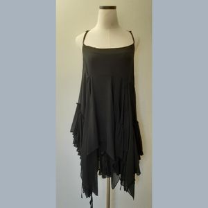 All Saints Nila Dress Tunic Top Black Small